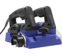 Fraiseuse électrique pour béton 1300W, fraiseuse pour travaux de rénovation, réglage de la profondeur de coupe de 1 à 4 mm, fraiseuse pour enduit avec une largeur de coupe de 15 cm, ponceuse pour béto