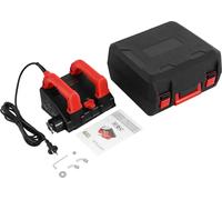Fraiseuse électrique pour murs - Fraiseuse murale - 1200 W - Largeur de fraisage 16 cm - Sans poussière grâce à l'aspiration - Profondeur 1-4 mm - Prise UE - Rouge