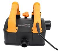 Fraiseuse murale et décapeuse - Outil pour murs - 1200 W - 220 V 50 Hz - 1000–4000 tr/min - 26 lames - Pour peinture et crépi - Jaune