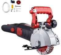 Fraiseuse murale Rainureuse murale 4800W - Fraiseuse murale 6500 tr/min - 41 mm profondeur 42 mm largeur - Ecrou électrique
