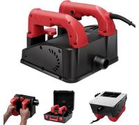 Fraiseuse pour béton 1200W, 4000 oscillations par minute. Fraiseuse à rouleaux, fraiseuse pour rénovation, fraiseuse pour enduit. 26 lames en carbure de tungstène. Fraiseuse pour murs. Ponceuse pour b