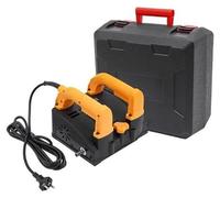 Fraiseuse pour béton, fraiseuse de rénovation, électrique, 220V, 1200W, 1000-4000 tr/min, ponceuse pour béton avec système d'aspiration, rabot électrique portable, fraiseuse à rouleaux, profondeur de