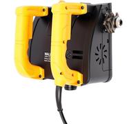 Fraiseuse pour béton, fraiseuse de rénovation, électrique, 220V, 1200W, 1000-4000 tr/min, ponceuse pour béton avec système d'aspiration, rabot électrique pour murs, fraiseuse à rouleaux, profondeur de