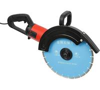 Fraiseuse pour murs de 3,5 kW, fraiseuse électrique pour rainures, machine pour découper des rainures dans les murs, lame de 350 mm, 3800 RPM, profondeur de coupe de 140 mm, coupe sans poussière, mach