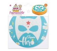 Framboiselle Disque Azyme Super Héros 30 g