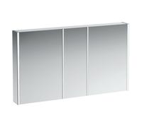 Frame Armoire De Toilette 1300 Blanc A/Eclairage, Prise Et Interr - LAUFEN H4087549001451