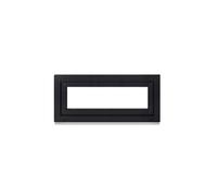 Framex Fenêtre de Cave 100x40 cm, Oscillo-Battante Droite, Intérieur Blanc/Extérieur Anthracite | Double Vitrage 32mm (1000x400 mm), Poignée à Gauche, Fenêtre PVC pour Sous-Sol, Garage