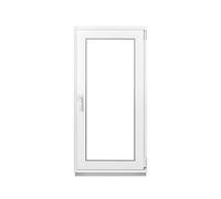Framex Fenêtre de Cave 40x120 cm, Oscillo-Battante Droite, Intérieur/Extérieur Blanc | Double Vitrage 32mm, Fenêtre PVC pour Sous-sol, Garage et Abri de Jardin
