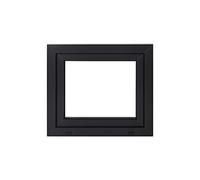 Framex Fenêtre de Cave 60x50 cm, Oscillo-Battante Droite, Intérieur Blanc/Extérieur Anthracite | Triple Vitrage 32mm, Fenêtre PVC pour Sous-sol, Garage et Abri de Jardin