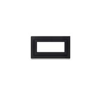 Framex Fenêtre de Cave 90x50 cm, Oscillo-Battante Gauche, Intérieur Blanc/Extérieur Anthracite | Double Vitrage 32mm (900x500 mm), Poignée à Droite, Fenêtre PVC pour Sous-Sol, Garage et Abri de Jardin