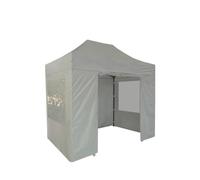 FRANCE BARNUMS -Tente Pliante 2x3m | Tonnelle 6m²| Abri de Travail | Evènement Festif | Acier 30mm | Parois Amovibles avec Fenêtres