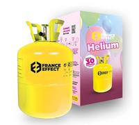 France Effect Bouteille Hélium 30 Ballons : Bouteille d'hélium 0.25m3 - Gonflez et faites flotter vos ballons, parfait pour les fêtes & mariages - Remplie en France