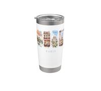 France Tour Eiffel, Cafés et Montmartre - Vacances Paris Gobelet isotherme en acier inoxydable double paroi