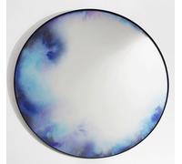 Petite Friture - Miroir mural FRANCIS Ø110 cm D 5,5 cm Aluminium, peinture époxy Bleu/Violet