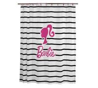 Franco Barbie Glam Ensemble Rideau de Douche 13 pièces et Anneaux (Produit sous Licence Officielle)