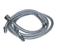 Franco belge - Flexible fioul - F3/8 x M1/4 à bague coudé 90° longueur 900mm (2 pièces) - : 183005
