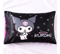 Franco Collectibles Hello Kitty & Friends My Melody & Kuromi Beauty Taie d'oreiller Standard en Satin Soyeux pour Cheveux et Peau 50,8 x 76,2 cm (Produit sous Licence Officielle)