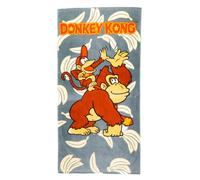Franco Collectibles Nintendo Donkey Kong Gaming Serviette de Bain/Piscine/Plage en Coton Doux 152,4 x 76,2 cm (Produit sous Licence Officielle)