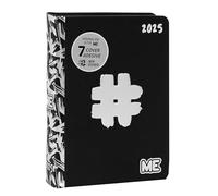 Franco Cosimo Panini ME Agenda Luxury Edition Carnet de 16 mois avec couverture souple avec motif en relief et 512 pages, idéal pour les collèges, les supérieures et les universités, 12 x 16,5 cm
