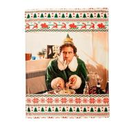 Franco Elf The Movie Buddy Couvre-lit en Peluche Douce Motif Spaghetti 117 x 152 cm