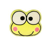 Franco Hello Kitty & Friends Keroppi Bedding Oreiller décoratif en Peluche Super Douce, Taille Unique, (Produit sous Licence Officielle)