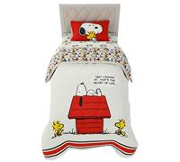 Franco Parure de lit 4 pièces en Microfibre, cacahuètes pour lit Simple