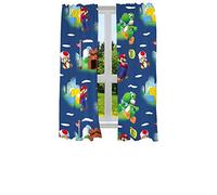 Franco Rideaux de fenêtre pour Chambre d'enfant, 208,3 x 160 cm, Super Mario