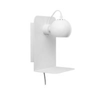 Frandsen Ball Applique Murale avec USB Blanc Mat