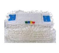 Frange coton boucle 40cm 2 poches languette Marchand Brosserie
