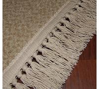 Frange de rechange en coton pour tapis (243 cm)