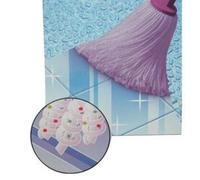 Frange en microfibre + adaptateur - lilas