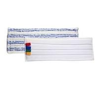 Frange Microfibre blanche 40cm velcro Tampel