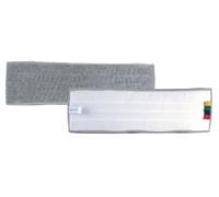 Frange Microfibre fine gris 40cm velcro Colis de 120 Tampel