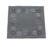 Frank Chemin de Table, Polyester, Gris, 85 x 85 cm