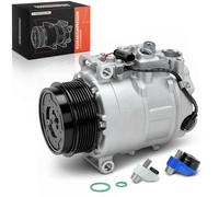 Frankberg Compresseur de Climatisation avec embrayage Diesel | Compatible avec W204 CLK C209 A209 CLS C219 W211 S211 Classe S Viano Remplacer# 0012301311, huile incluse