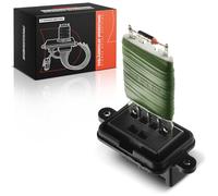 Frankberg Résistance du moteur de soufflerie, régulateur de soufflerie | Vert, Bouton, En haut-En haut; Compatible avec: Idée 350, 500/595/695 312_, 500 C 312_, 312_ 319_, 312, Doblo 119