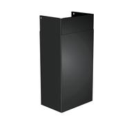 Franke 112.0285.288 Couvercle de cheminée en acier, noir