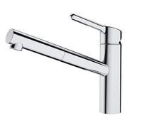 Franke Robinet d'évier de cuisine Orbit 115.0623.055 avec douchette extractible Chrome