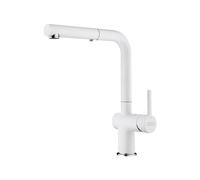 Franke 115.0653.387, Robinet de cuisine Active L pull out spray, Polar white