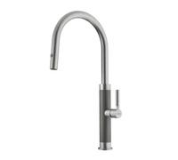Franke 115.0711.554, Robinet de cuisine Mythos Masterpiece pull-out spray, Stainless steel