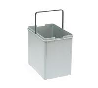FRANKE 133,0016,358 Conteneur Poubelle de 18 Litre Gris Dimensions 310 x 220 x 290 mm