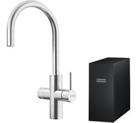 Franke 160.0708.956, Robinet de cuisine/système de filtration multifonctionnel Mythos Water Hub Sparkling, Stainless steel