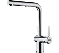 Franke Active New - Mitigeur d'évier FN 6110.031, avec douchette extractible, chrome 115.0653.379