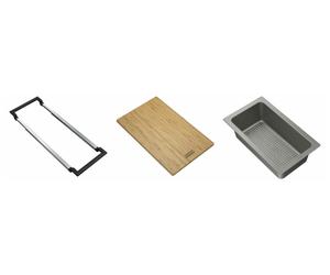 FRANKE ALL-IN SET D'ACCESSOIRES 1 avec rail télescopique,
