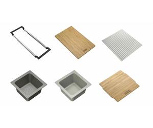 FRANKE ALL-IN SET D'ACCESSOIRES 4 avec rail télescopique,