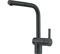 Franke Atlas Néo à douchette monojet Inox Noir Inox Noir