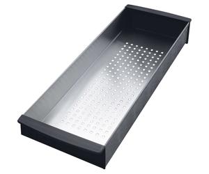 Franke - Bac d'égouttement 156x439x54 mm, inox / plastique noir 112.0066.060