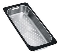 Franke - Bac d'égouttement pour les éviers, 183x433x64 mm, inox / plastique noir 112.0175.520