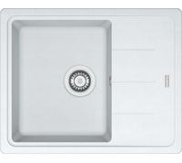 Franke Basis BFG 611-62, 620x500 mm, Éviers, Blanc 114.0328.637