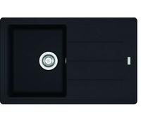Franke Basis - Évier en fragranit BFG 611-78, 78x50 cm, noir mat 114.0661.513